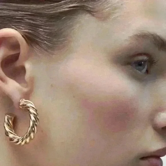 🔥🔥zara hoops earrings - Picture 2 of 7